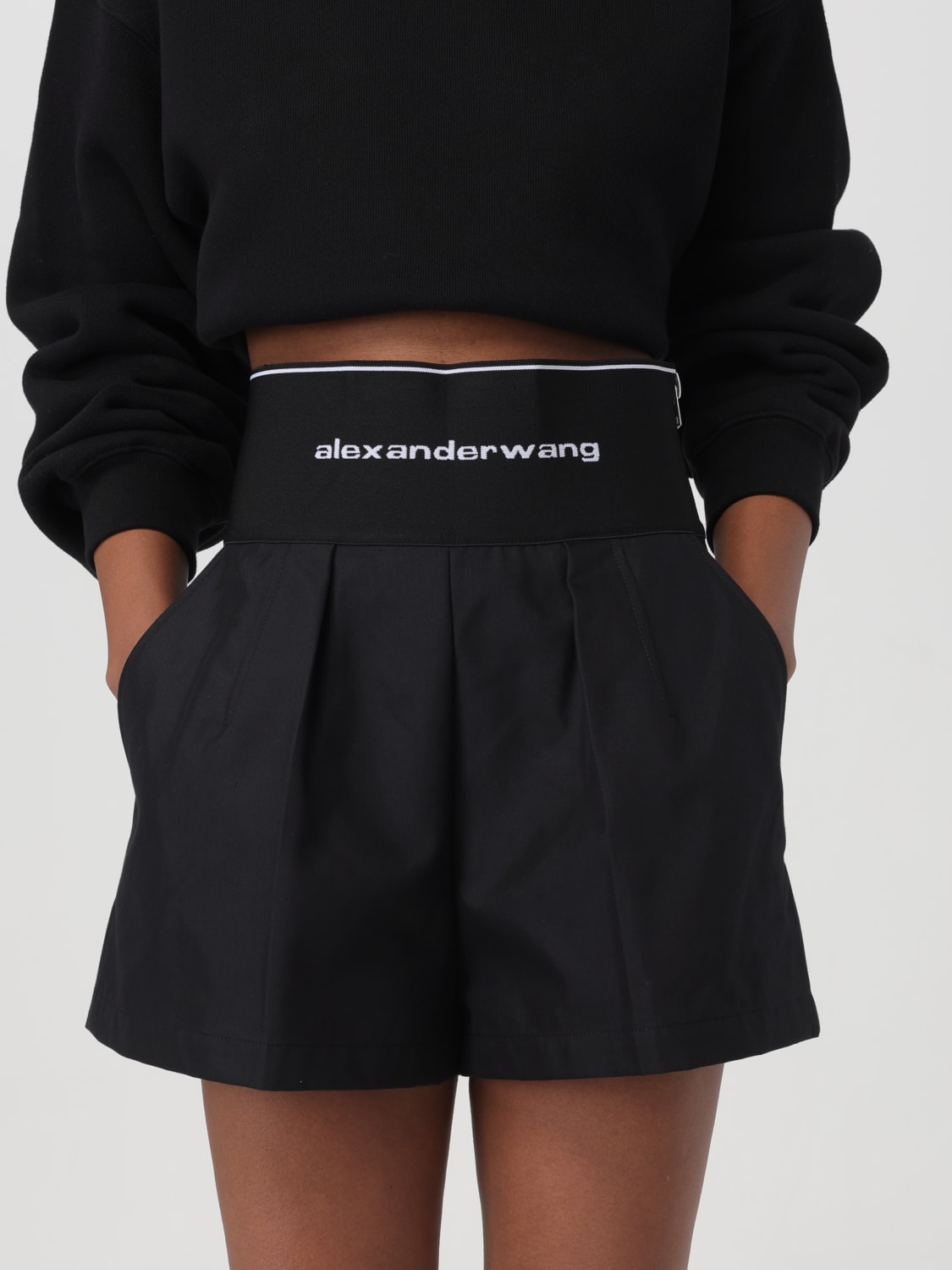 Alexander Wang ショートパンツ レディース - ブラック | 1WC1224450