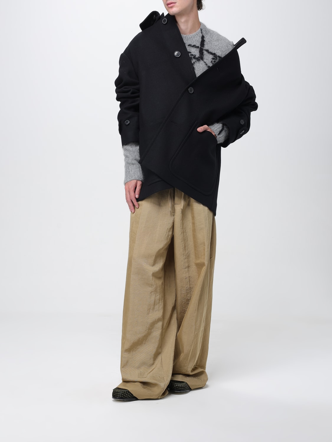 Dries Van Noten セーター メンズ - グレー | 2520212282709 | GIGLIO.COM