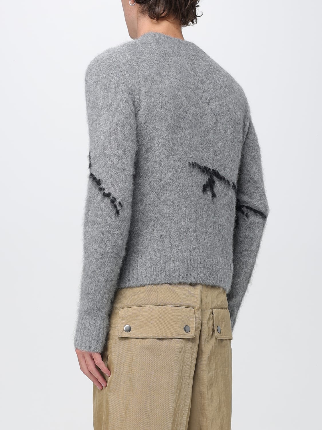 Dries Van Noten セーター メンズ - グレー | 2520212282709 | GIGLIO.COM