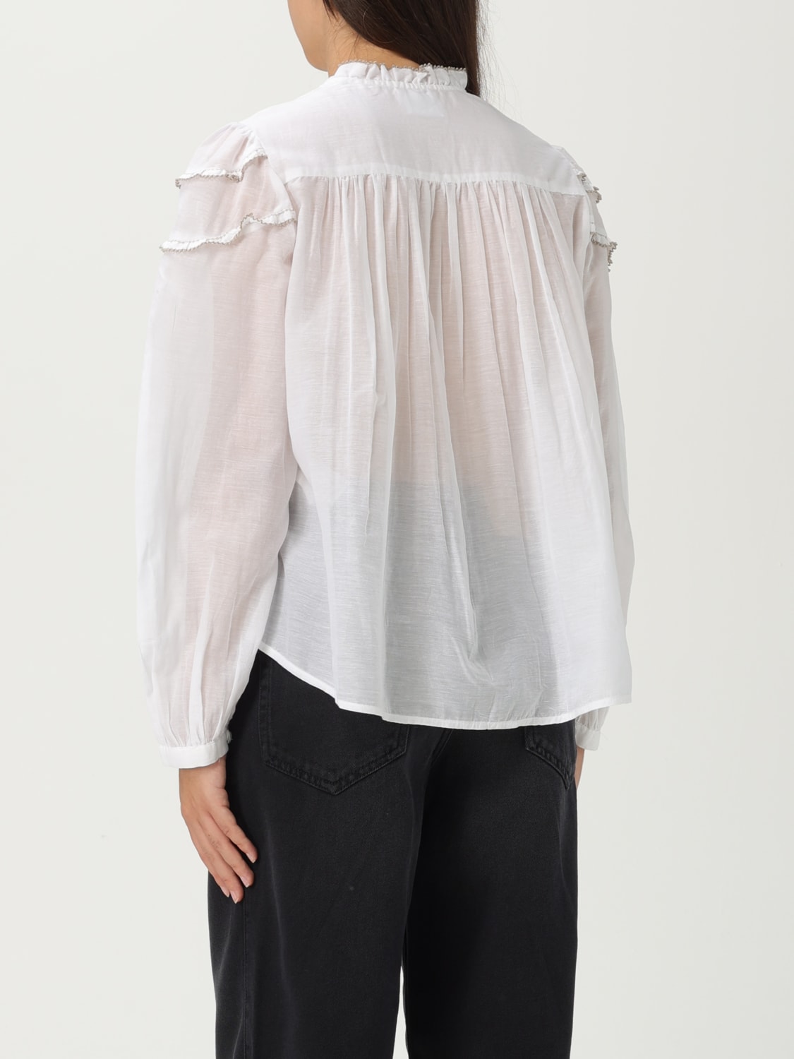 Isabel Marant Etoile Shirt woman - White | HT0681FBB3J04E | GIGLIO.COM
