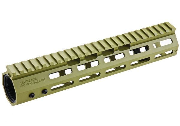 EMG Noveske NSR 9.75 inch M-Lok Handguard - Green (by APS) | RedWolf