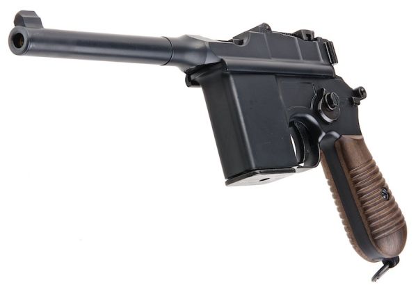 Marushin M712 Matt Black Normal Barrel Green Gas Airsoft Pistol