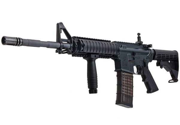 T8 M4A1 RIS MWS Airsoft M4 GBB Rifle w/ Lancer Magazine (SP System