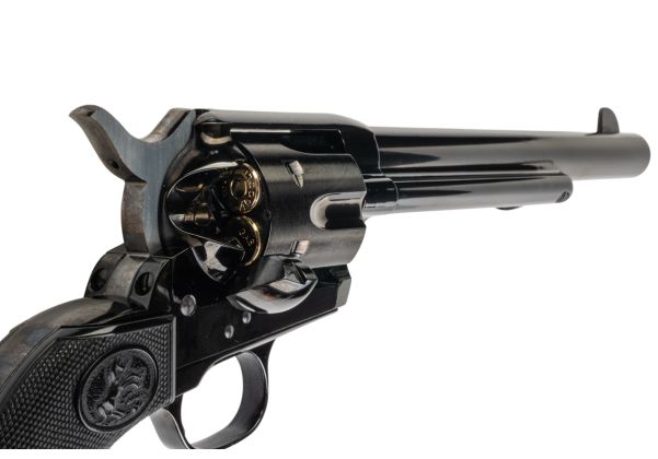 Tanaka Colt SAA 2nd 7.5 inch Pegasas II Steel Finish Gas Revolver
