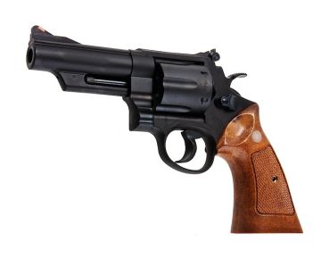 Marushin Mateba Gas Revolver 6 inch - W Deep Black (Wood Grip