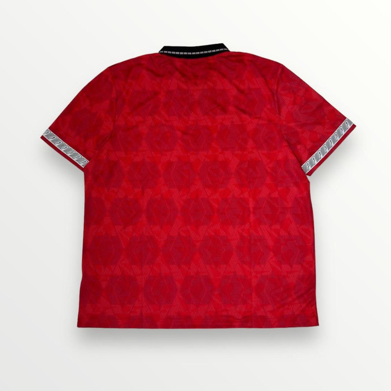 Palace x Umbro Classic Jersey In Vermillion / | Depop