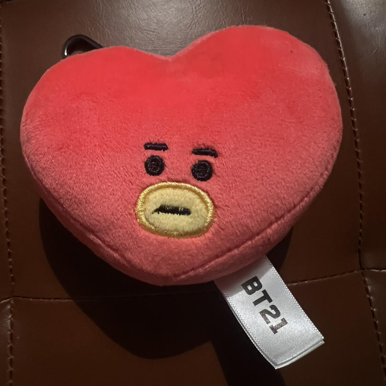 BT21 BTS V Taehyung Tata Plush Heart | Depop