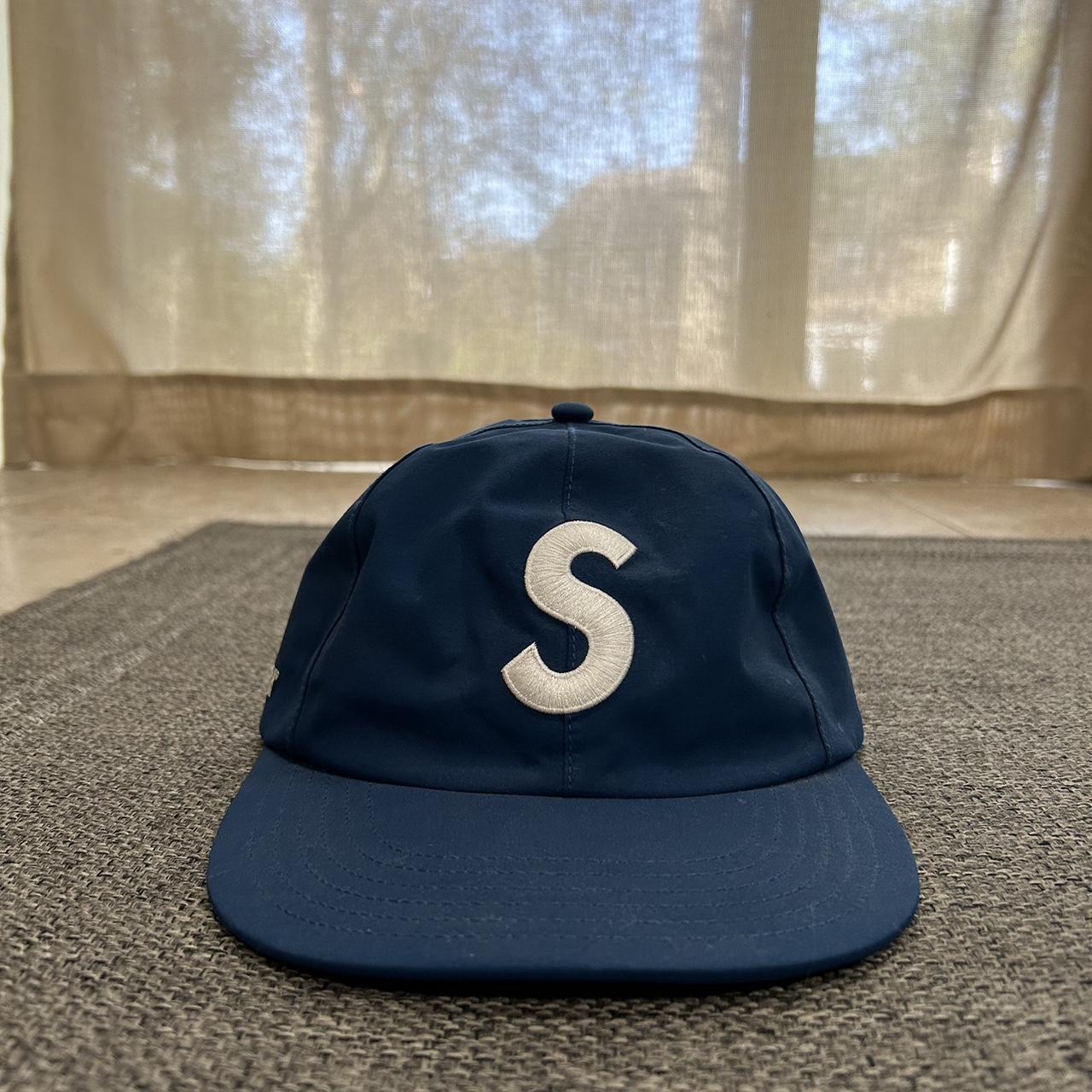 Supreme gore Tex S logo 6 panel hat Excellent | Depop