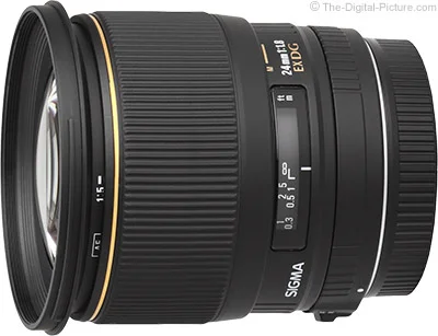 Sigma 24mm f/1.8 EX DG Lens Review