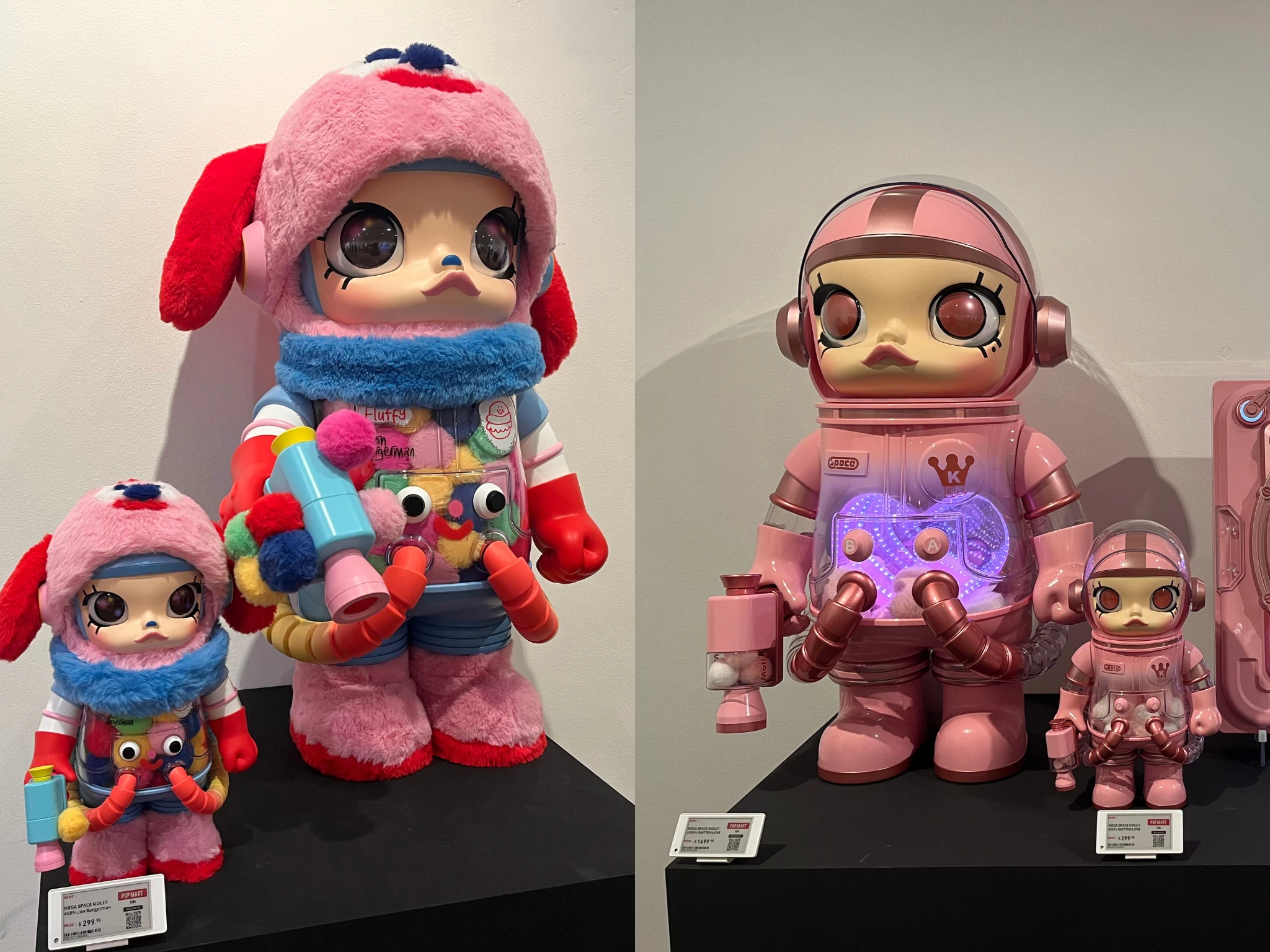 Pop Mart's “Mega Space Molly: Hello, Moon Exhibition
