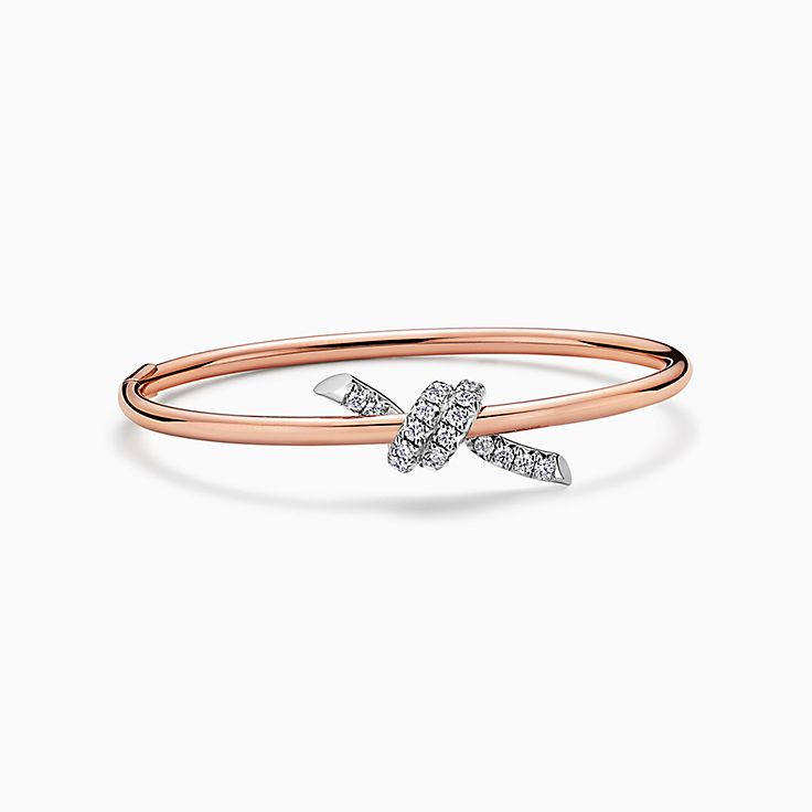 ティファニー ノット プラチナ ブレスレット | Tiffany & Co.