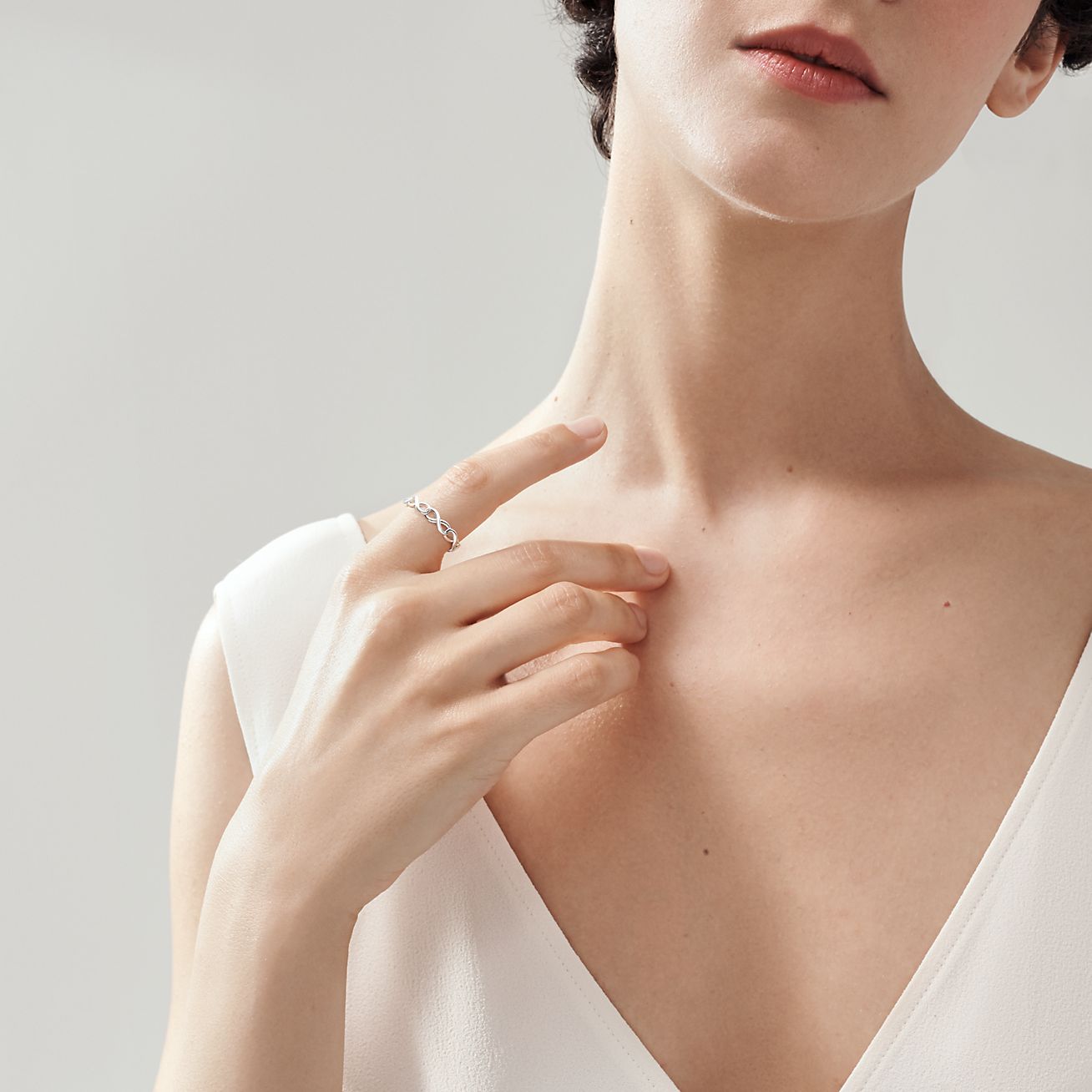 オンライン限定】ティファニー インフィニティ ナロー バンドリング