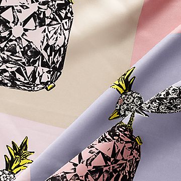 Jean Schlumberger by Tiffany バード オン ア ロック スカーフ