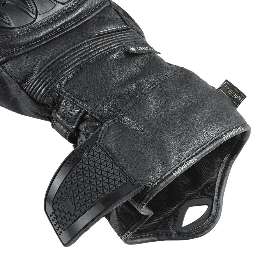 Alder 2 GORE-TEX® Dual Chamber Gloves in Black| Motorcycle Clothing