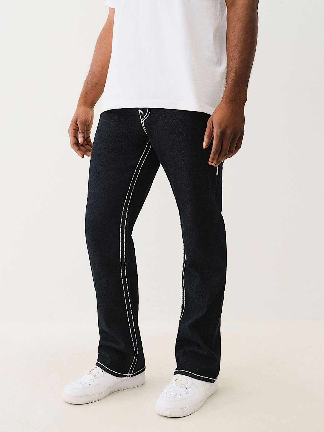 BILLY SUPER T MARLED LUREX BOOTCUT JEAN