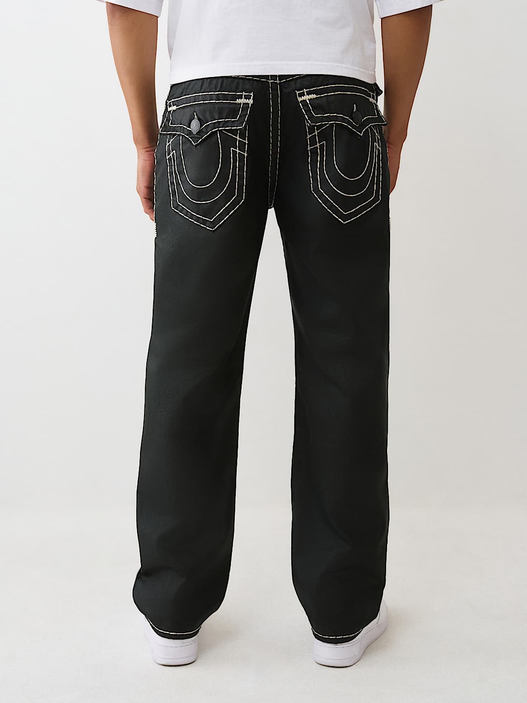 BOBBY SUPER T COATED BAGGY JEAN 32”