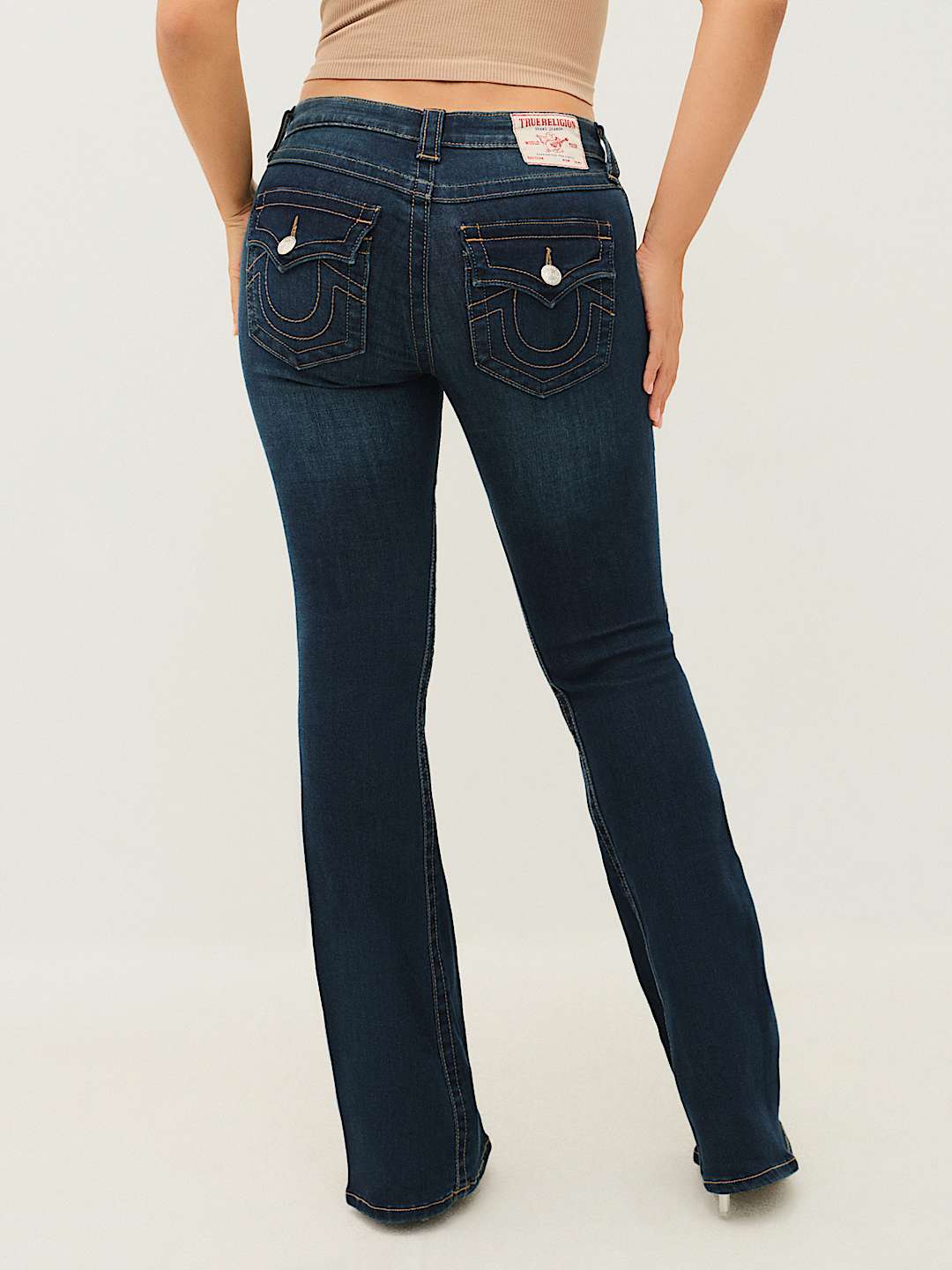 JOEY MID RISE FLAP FLARE JEAN