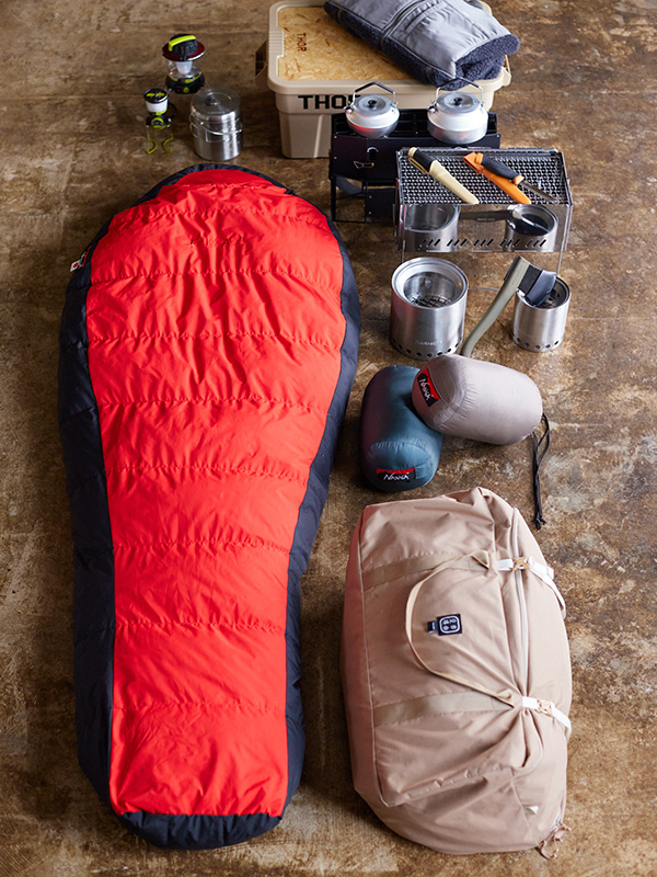 eVentメンブレン」を表地に採用し、ハイテクを駆使したNANGAに別注