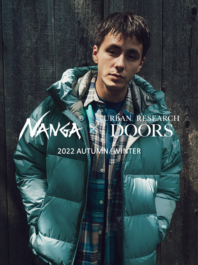 NANGA × URBAN RESEARCH DOORS 2022 MEN'S AUTUMN/WINTER EXCLUSIVE