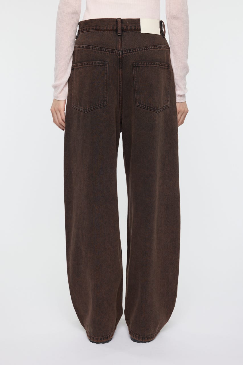 MOUSSY | F/LEATHER DOUBLE KNEE パンツ (ワイド ) |SHEL'TTER WEBSTORE