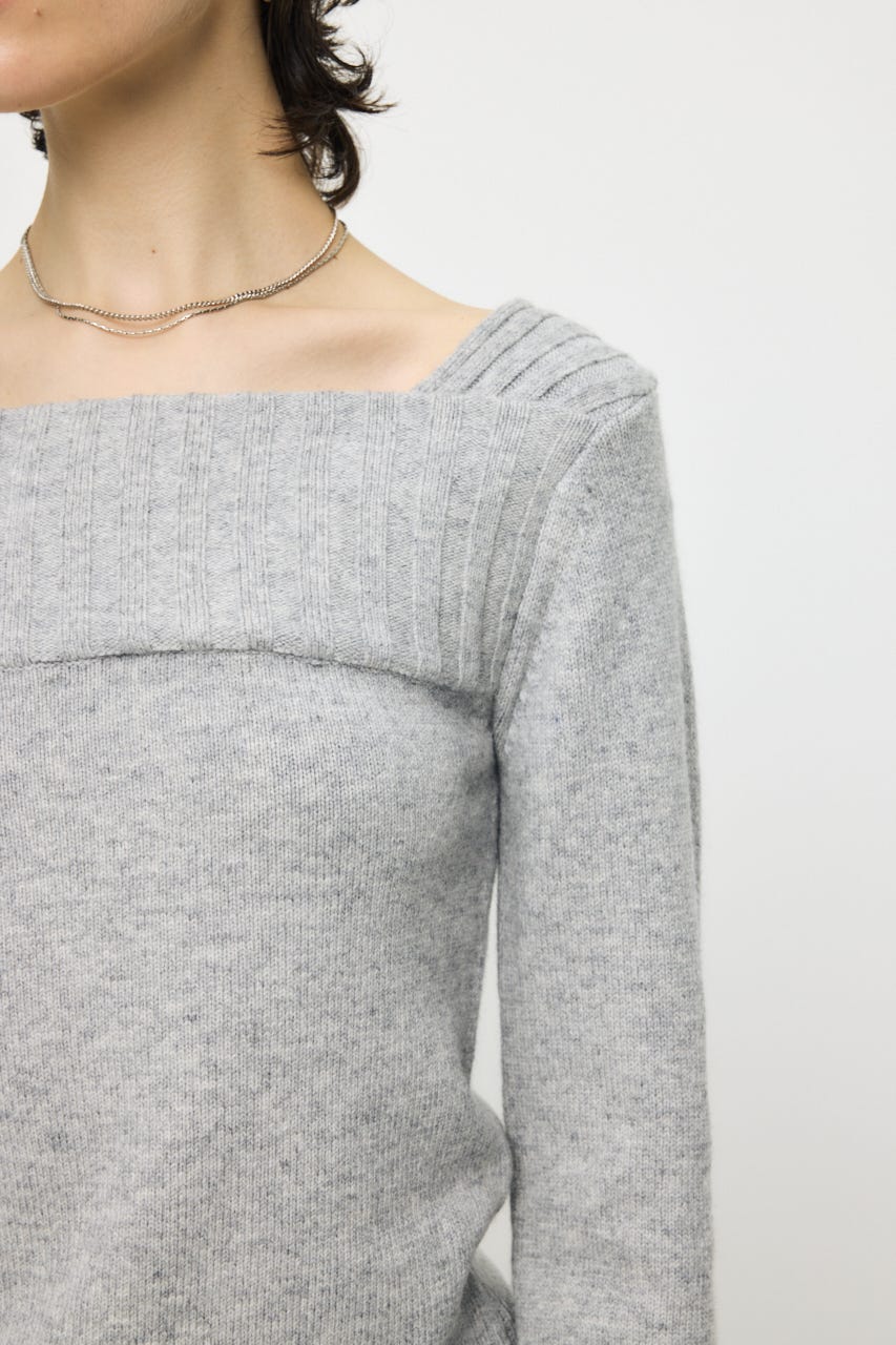 MOUSSY | ASYMMETRY トップス (ニット ) |SHEL'TTER WEBSTORE