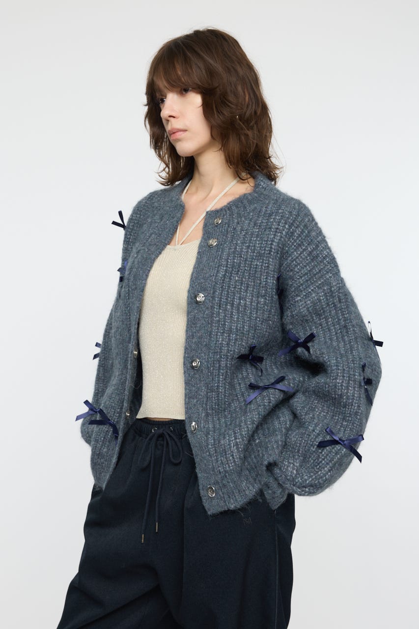 MOUSSY | RIBBON FANCY カーディガン (カーディガン ) |SHEL'TTER WEBSTORE