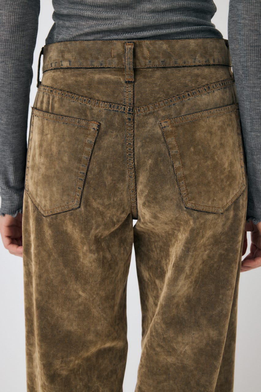 MOUSSY | MIDRISE CORDUROY バギー (ワイド ) |SHEL'TTER WEBSTORE