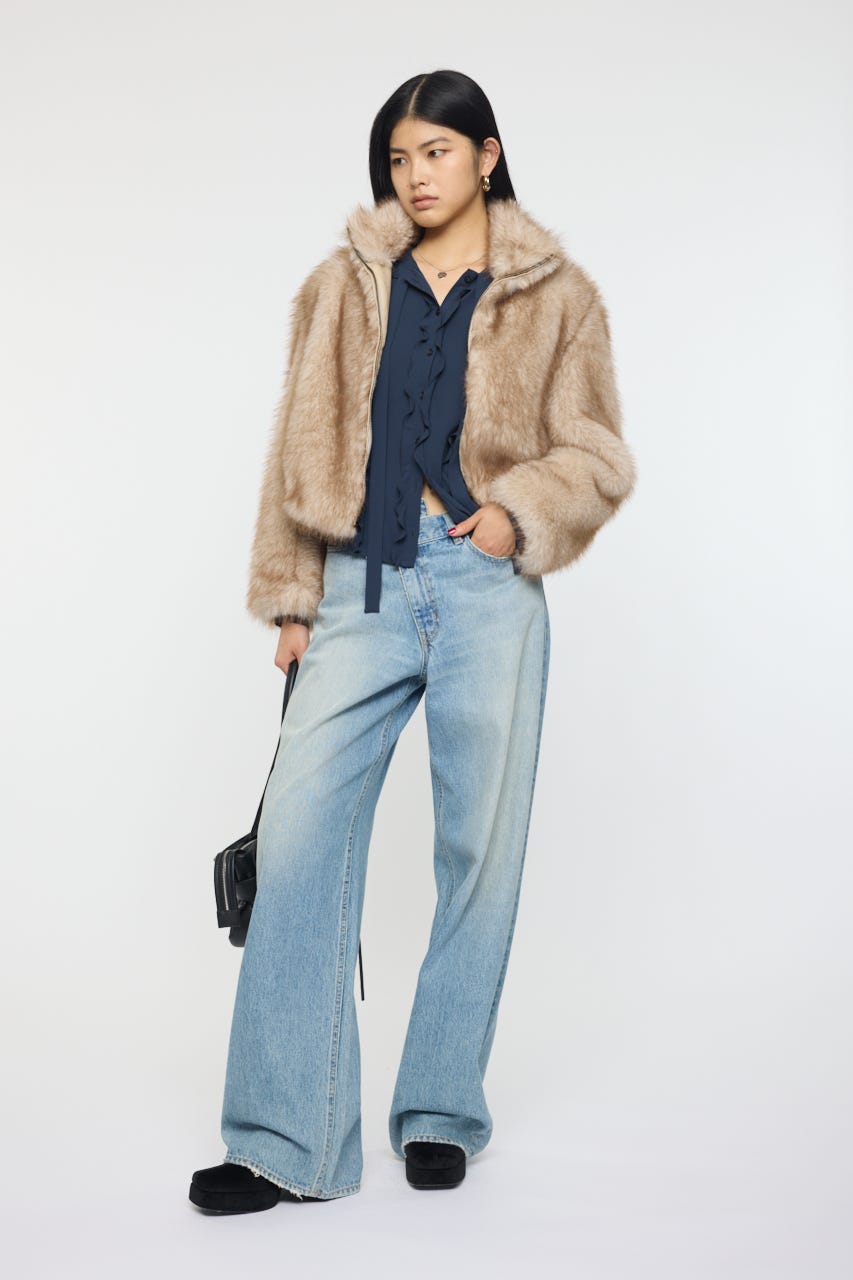 MOUSSY | CROSS WAIST WIDE ストレート (ワイド ) |SHEL'TTER WEBSTORE