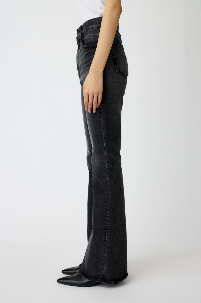 MOUSSY | MVS BLACK FLARE (フレア ) |SHEL'TTER WEBSTORE