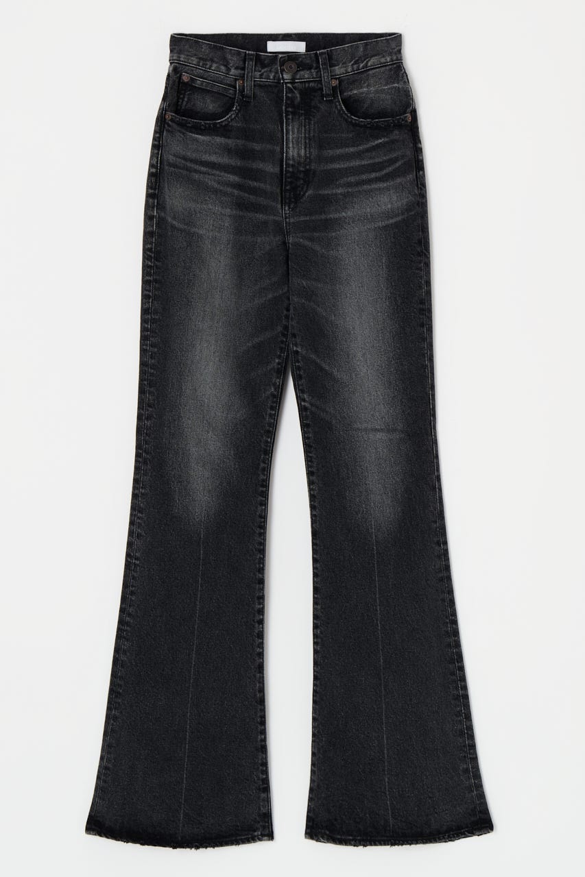 MOUSSY | MVS BLACK FLARE (フレア ) |SHEL'TTER WEBSTORE