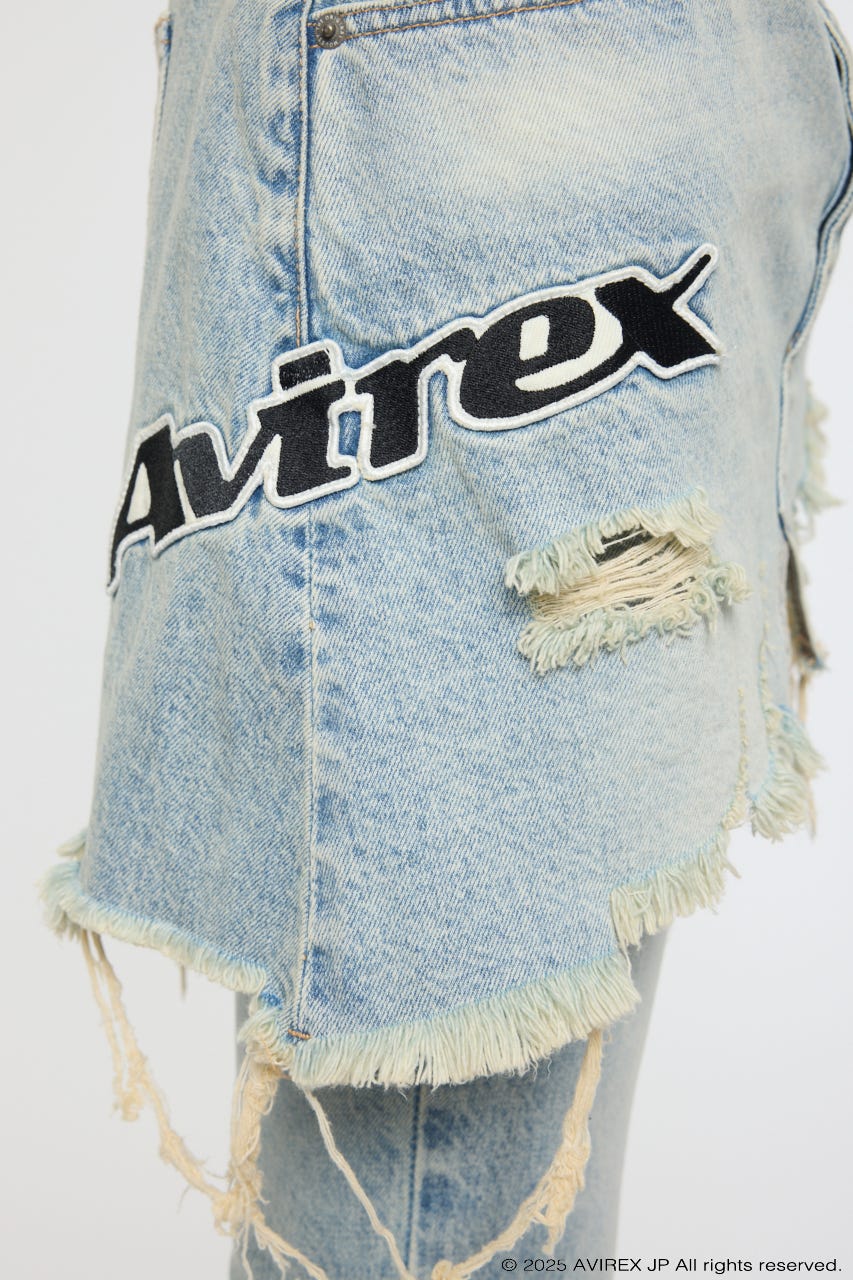 MOUSSY | AVIREX TWIN SLIM フレアデニム (フレア ) |SHEL'TTER WEBSTORE