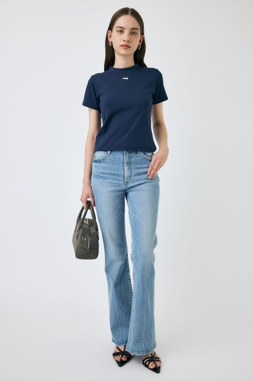 MOUSSY | MVS L/BLU FLARE (フレア ) |SHEL'TTER WEBSTORE