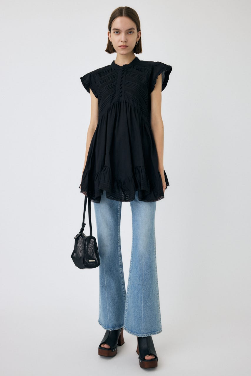 MOUSSY | MVS L/BLU FLARE (フレア ) |SHEL'TTER WEBSTORE