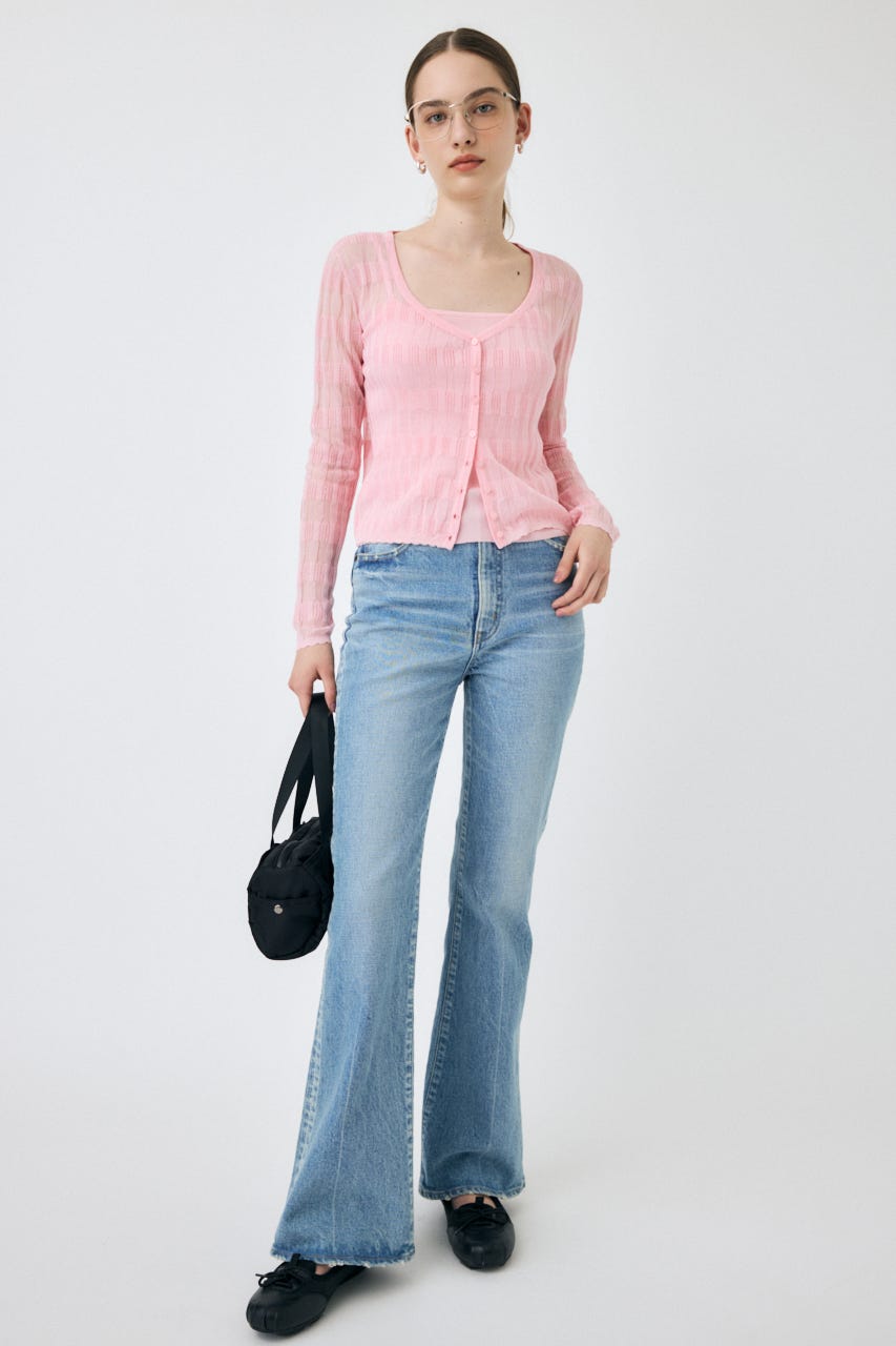 MOUSSY | MVS L/BLU FLARE (フレア ) |SHEL'TTER WEBSTORE