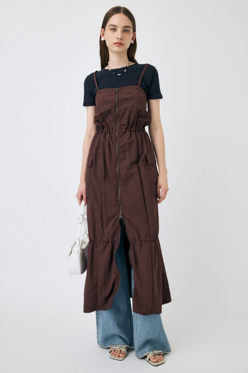 MOUSSY | TECHNICAL キャミドレス (ワンピース(ロング） ) |SHEL'TTER