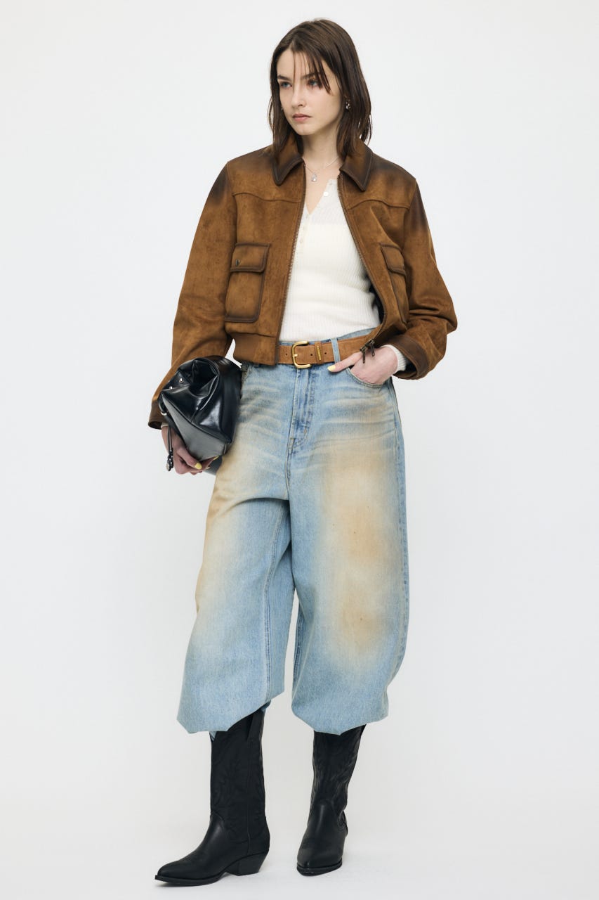 MOUSSY | COMPACT F/LEATHER ブルゾン (ブルゾン ) |SHEL'TTER WEBSTORE