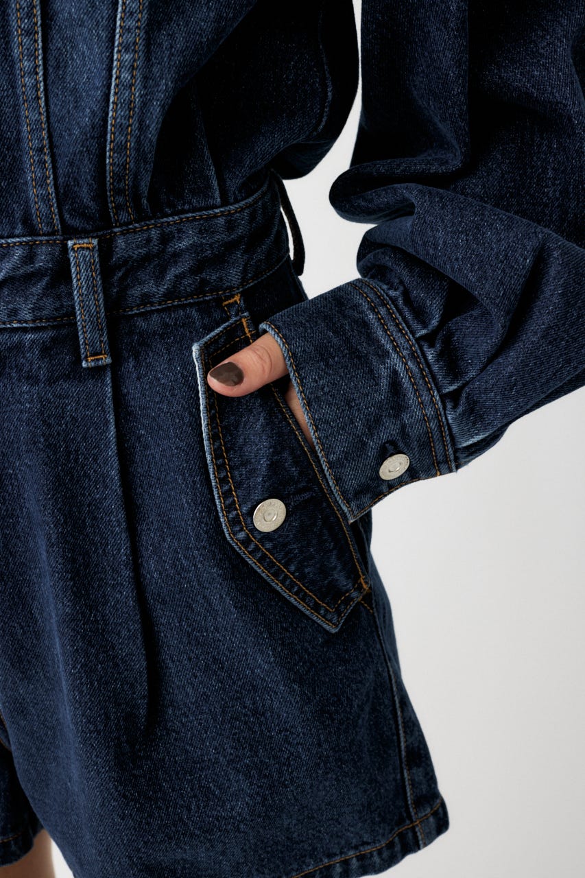 MOUSSY | DENIM SHORT ジャンプスーツ (オールインワン ) |SHEL'TTER