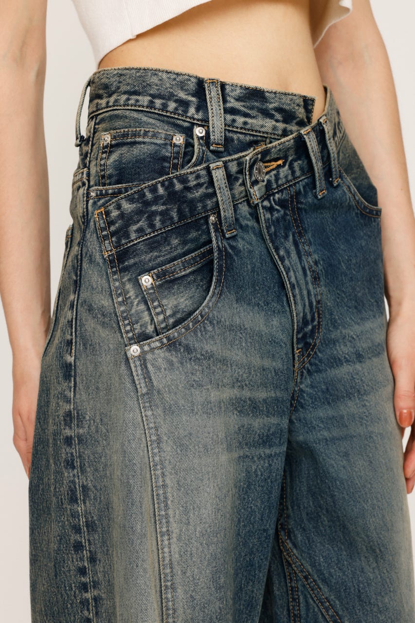 SLY | J／W SWITCHING STRAIGHT パンツ (ストレート ) |SHEL'TTER WEBSTORE