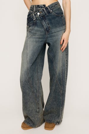 SLY | J／W SWITCHING STRAIGHT パンツ (ストレート ) |SHEL'TTER WEBSTORE