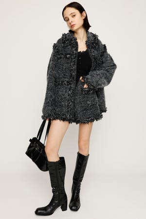 SLY | FLUFFY TWEED ショートパンツ (ショートパンツ ) |SHEL'TTER