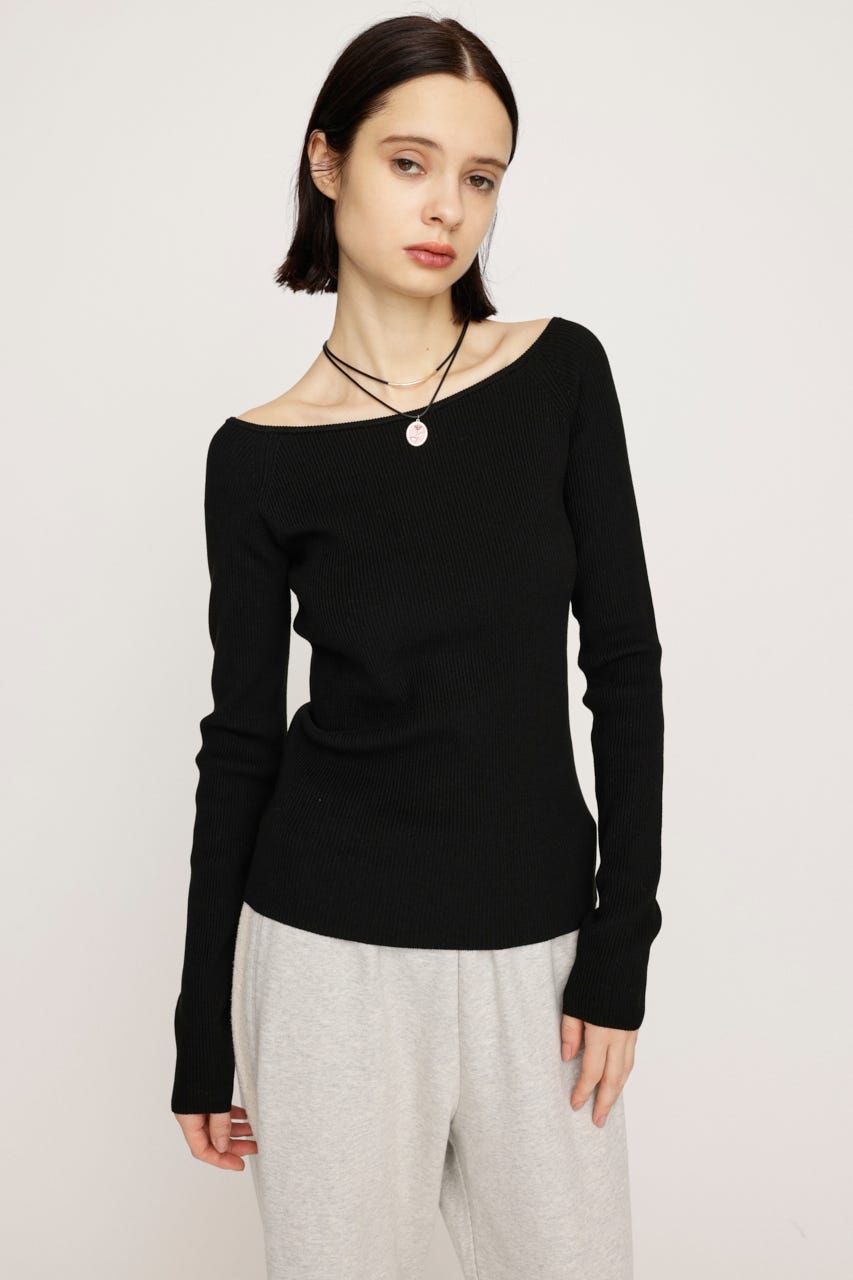 SLY | HG OFFSHOULDER トップス (ニット ) |SHEL'TTER WEBSTORE