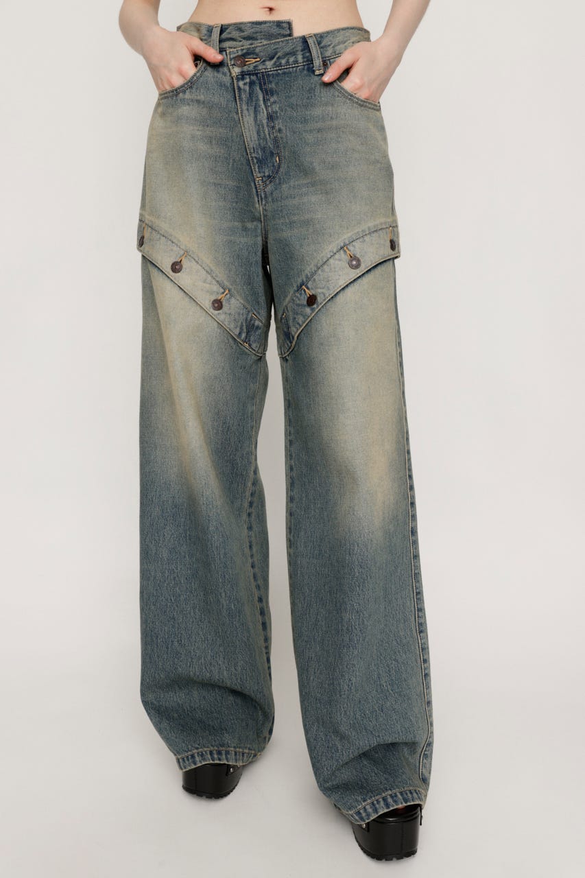 SLY | J／W SIDE OPEN STRAIGHT パンツ (ストレート ) |SHEL'TTER WEBSTORE