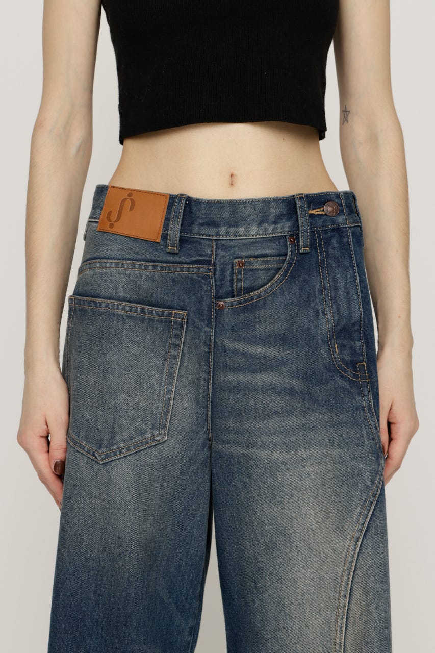 SLY | BACK TO FRONT DENIM パンツ (ストレート ) |SHEL'TTER WEBSTORE