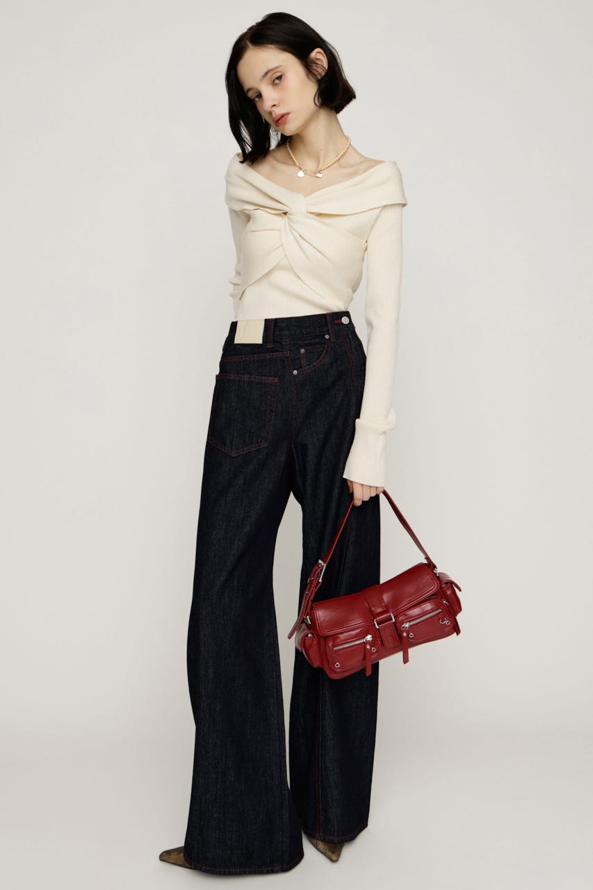 SLY | BACK TO FRONT DENIM パンツ (ストレート ) |SHEL'TTER WEBSTORE