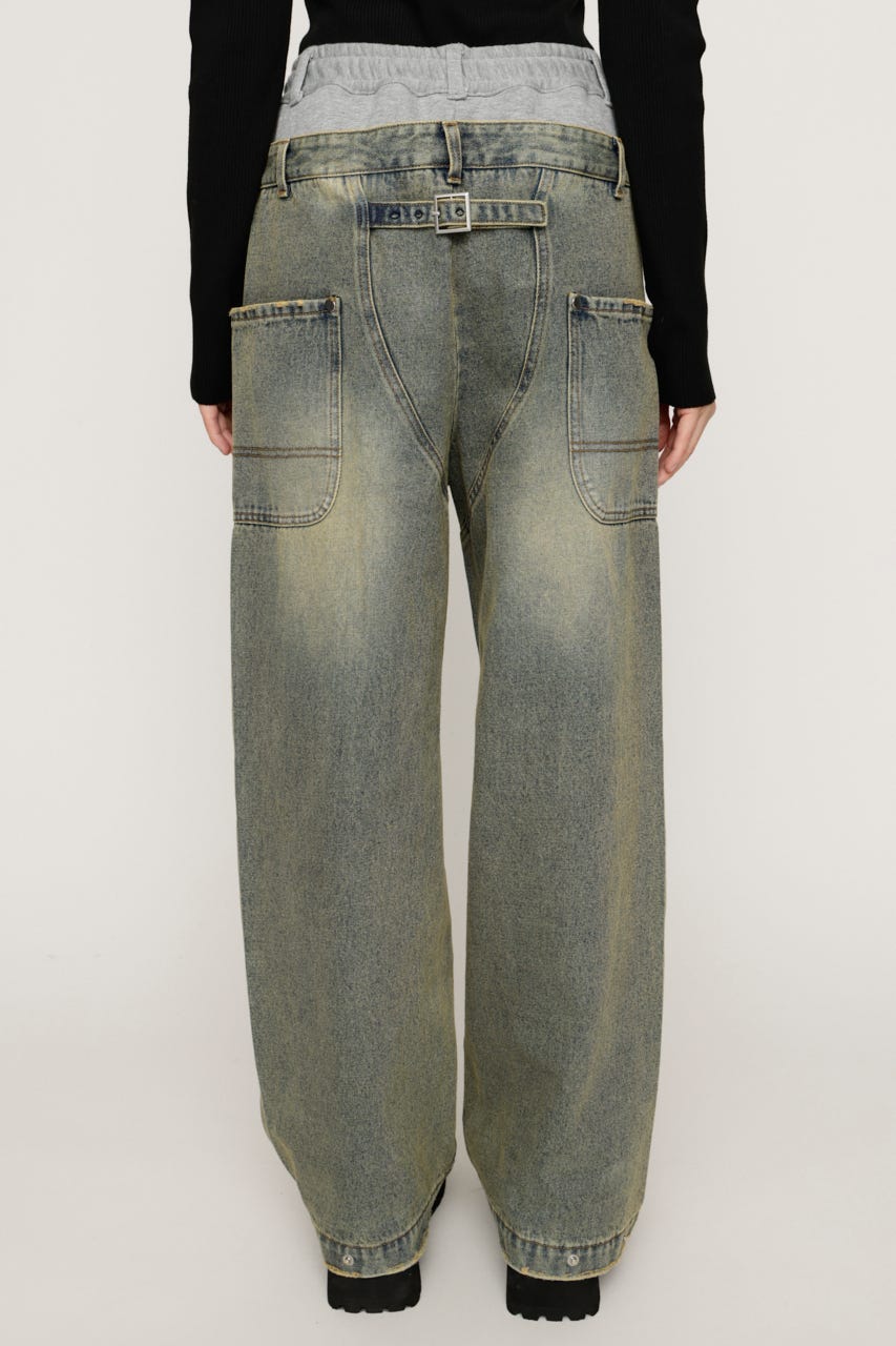 SLY | LAYERED WAIST DOCKING パンツ (パンツ ) |SHEL'TTER WEBSTORE