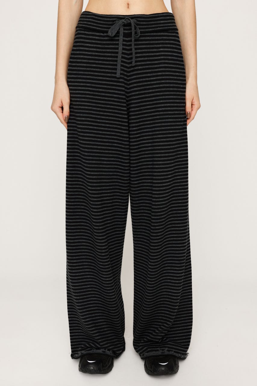 SLY | BORDER KNIT RELAX パンツ (パンツ ) |SHEL'TTER WEBSTORE