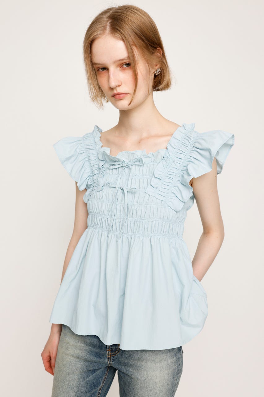 SLY | RIBBON ARM FRILL トップス (その他トップス ) |SHEL'TTER WEBSTORE