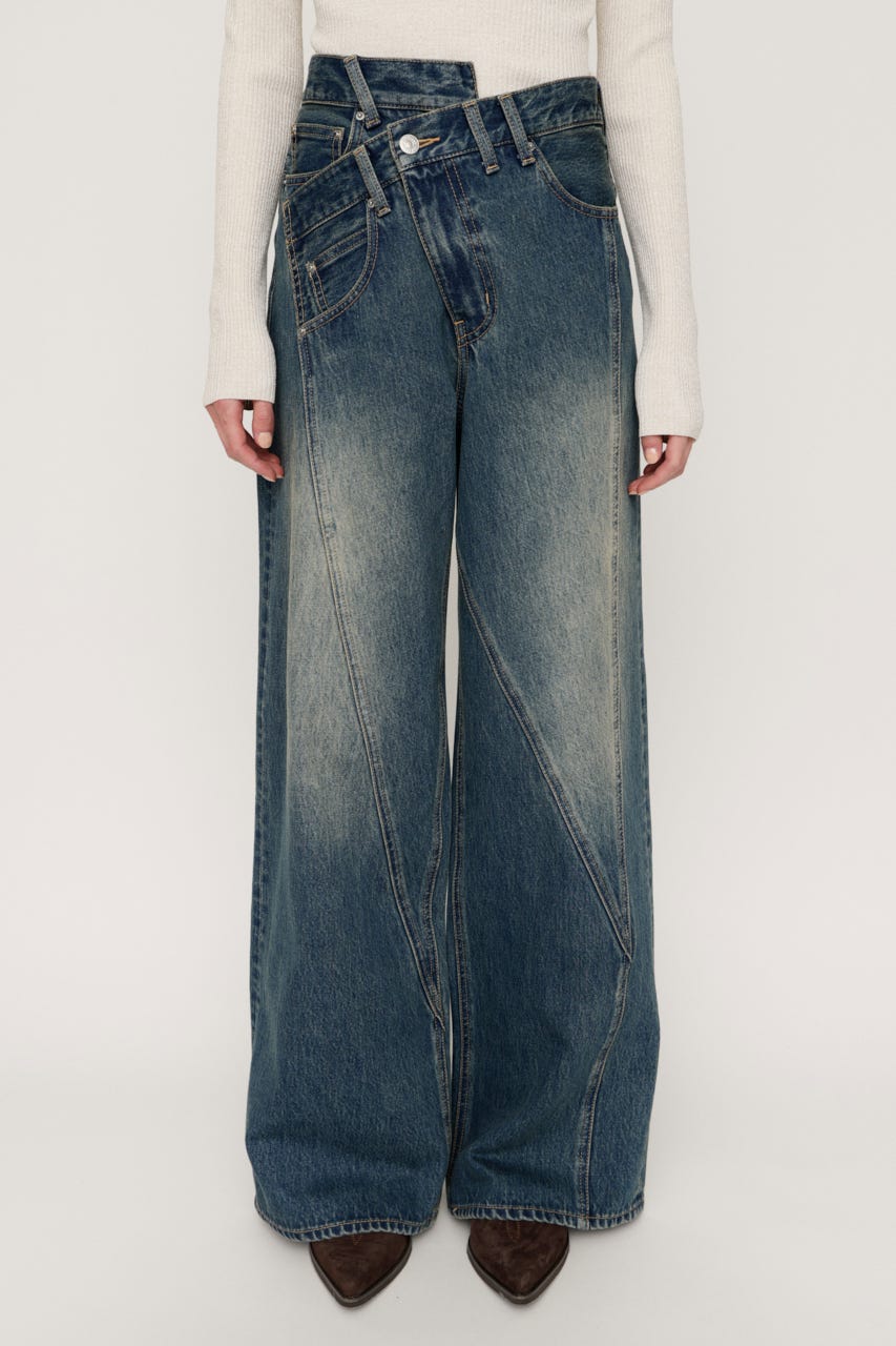 SLY | J／W SWITCHING STRAIGHT パンツ (ストレート ) |SHEL'TTER WEBSTORE