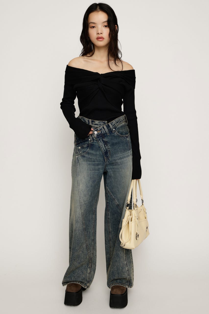 SLY | J／W SWITCHING STRAIGHT パンツ (ストレート ) |SHEL'TTER WEBSTORE