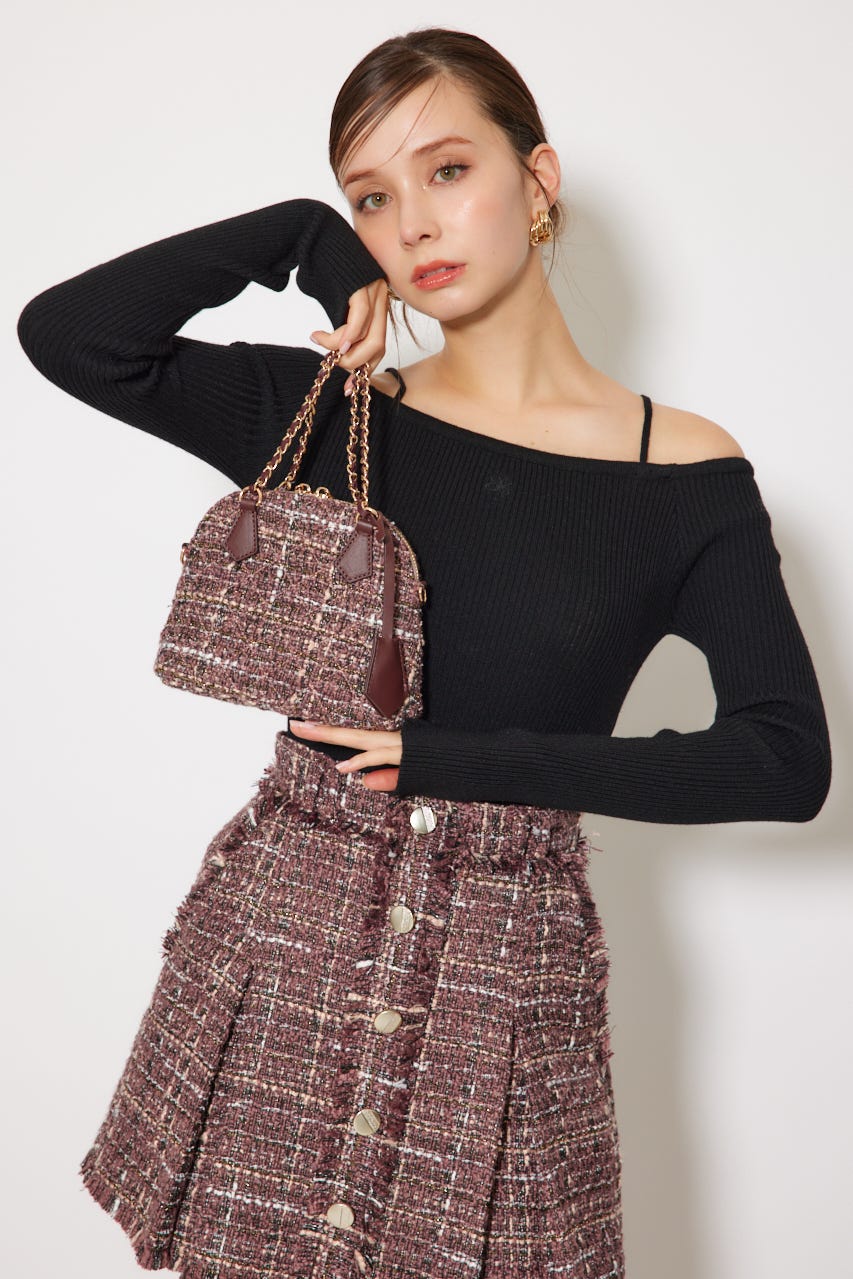 rienda | ツイードキルティングショルダーバッグ (すべて ) |SHEL'TTER